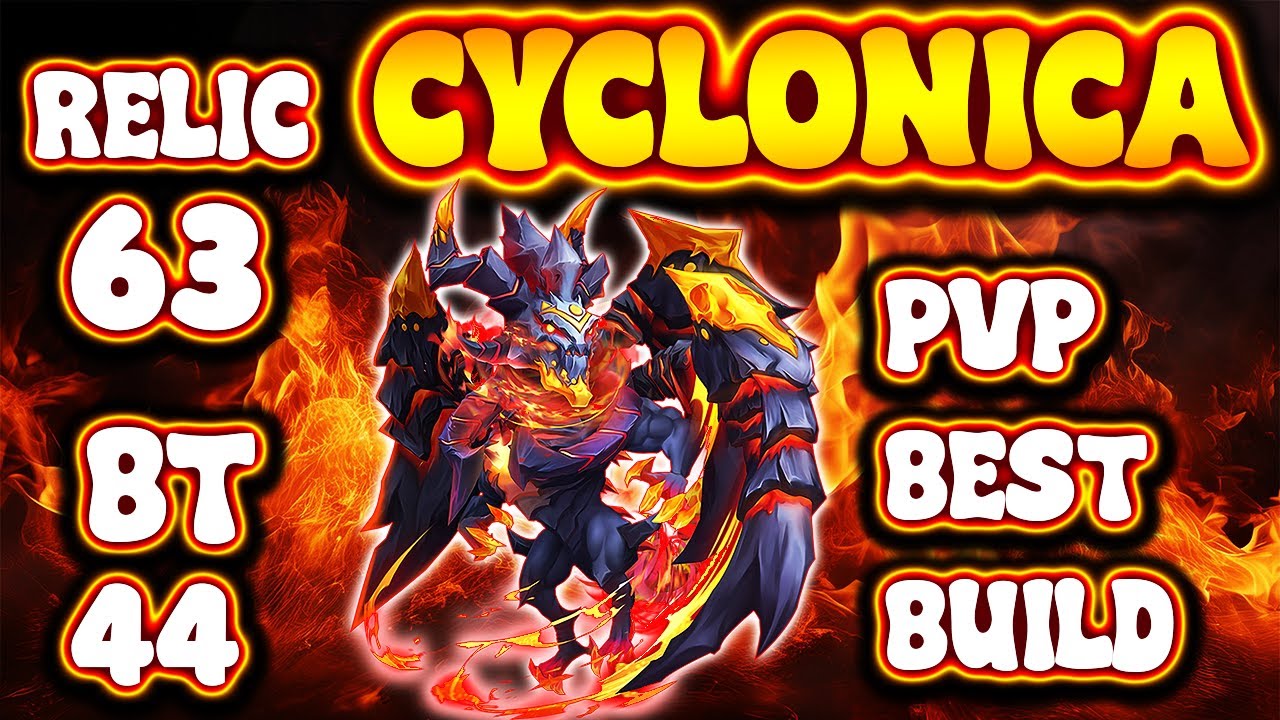 RELIC 63 BT 44 CYCLONICA | PVP BEST BUILD | CASTLE CLASH