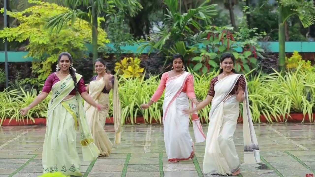 Onam Vibe 2025 l Nettimele potiittalum l Onam dance♥️Friends😍