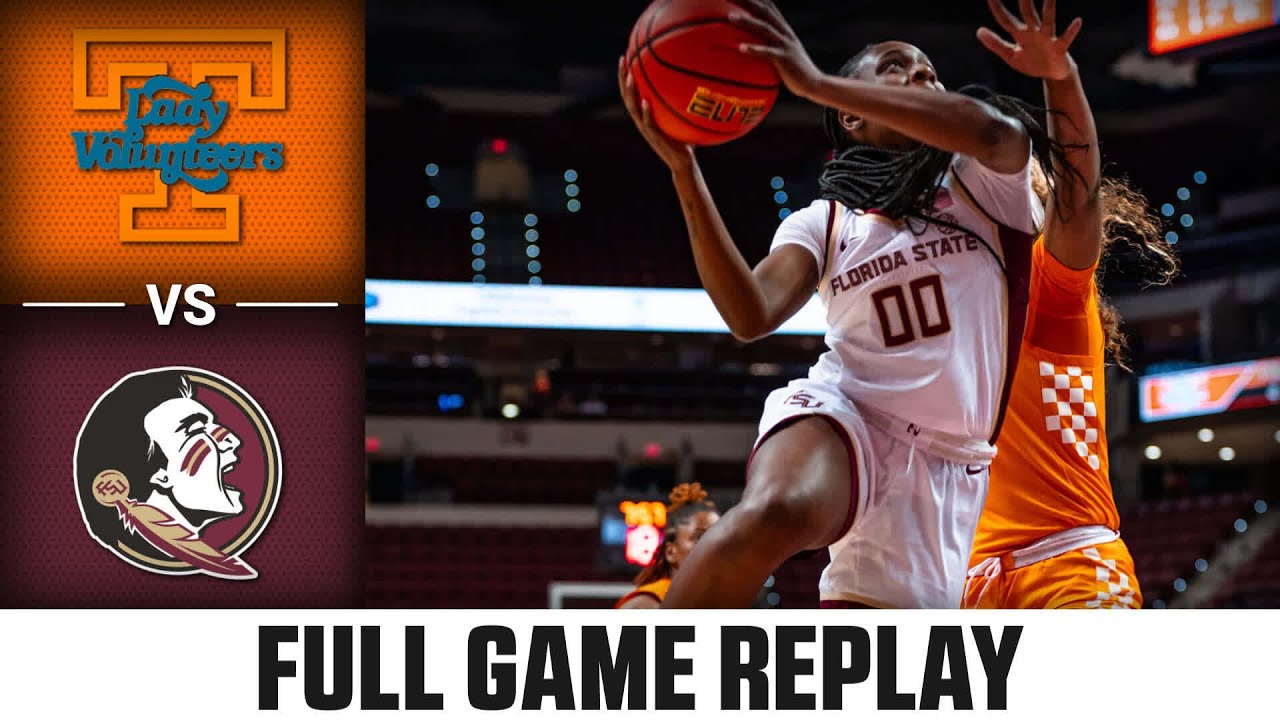 Tennessee vs. Florida State Full Game Replay | 2023-24 ACC Women’s Basketball