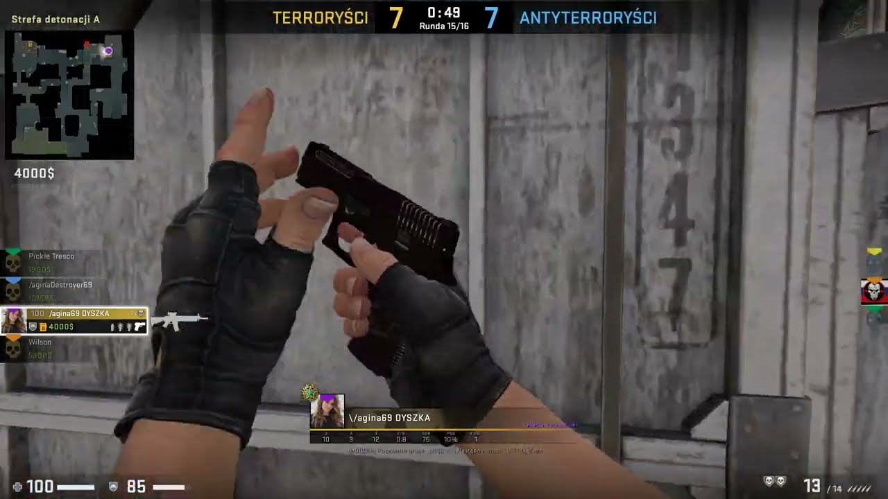 Oddycha? Dycha! Cs GO funny moments, (giving opponents an advantage)