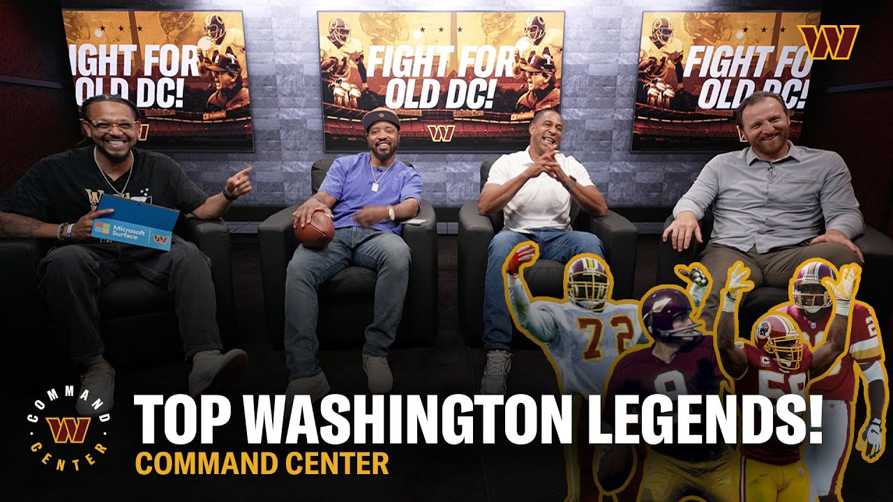 Washington's All-Time Greatest + Bobby Wagner and Frankie Luvu Film Room | Command Center