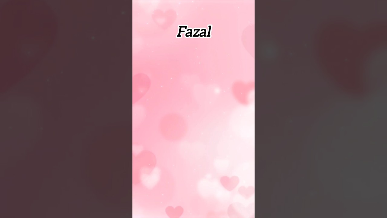Fazal name meaning#Fazal#shorts#viral#trending#name #meaning #islamic#muslim #boy