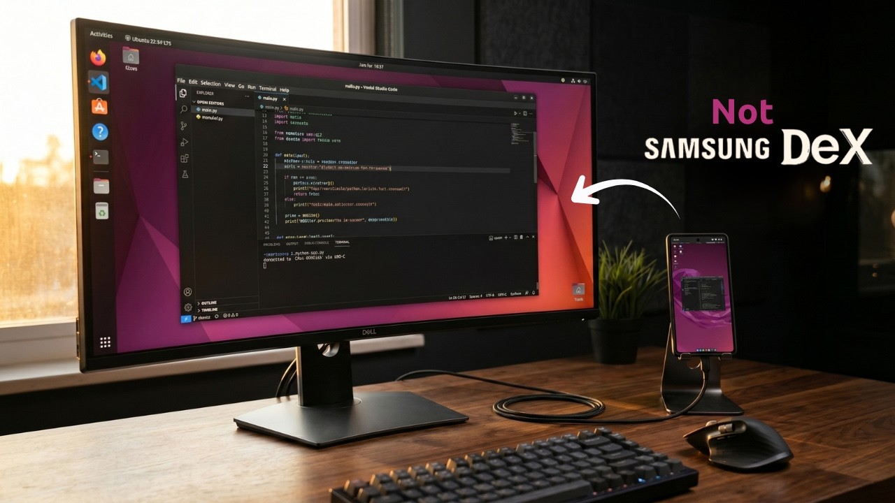 I Built a Better Samsung DeX &mdash; Works on ANY Android Phone