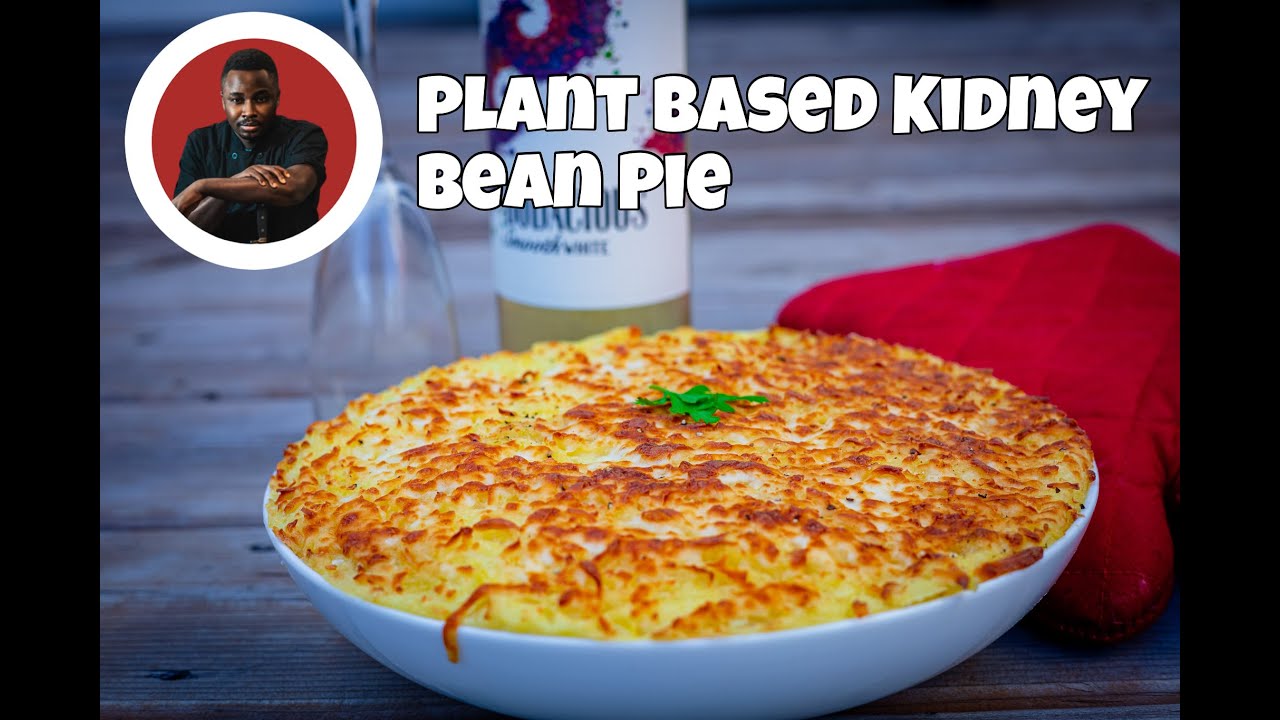 Plant Based Kidney Bean Pie| No Meat No problem | TheCOOKcentral |