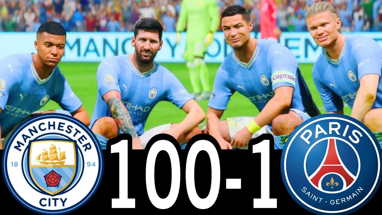 FC 26- MESSI RONALDO NEYMAR & MBAPPE | ALL STARS | AL NASSR 100-1 PSG #fc25