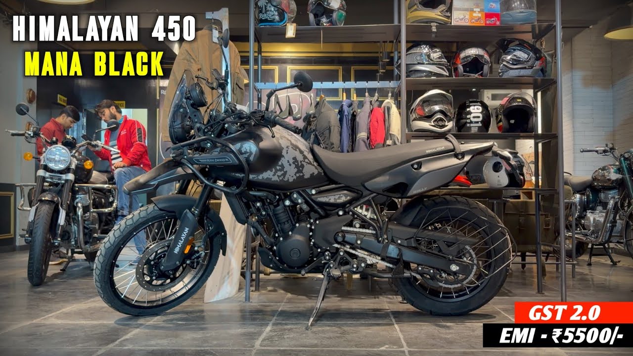 Royal Enfield Himalayan 450 Mana Black Review | GST 2.0 - On Road Price 😱
