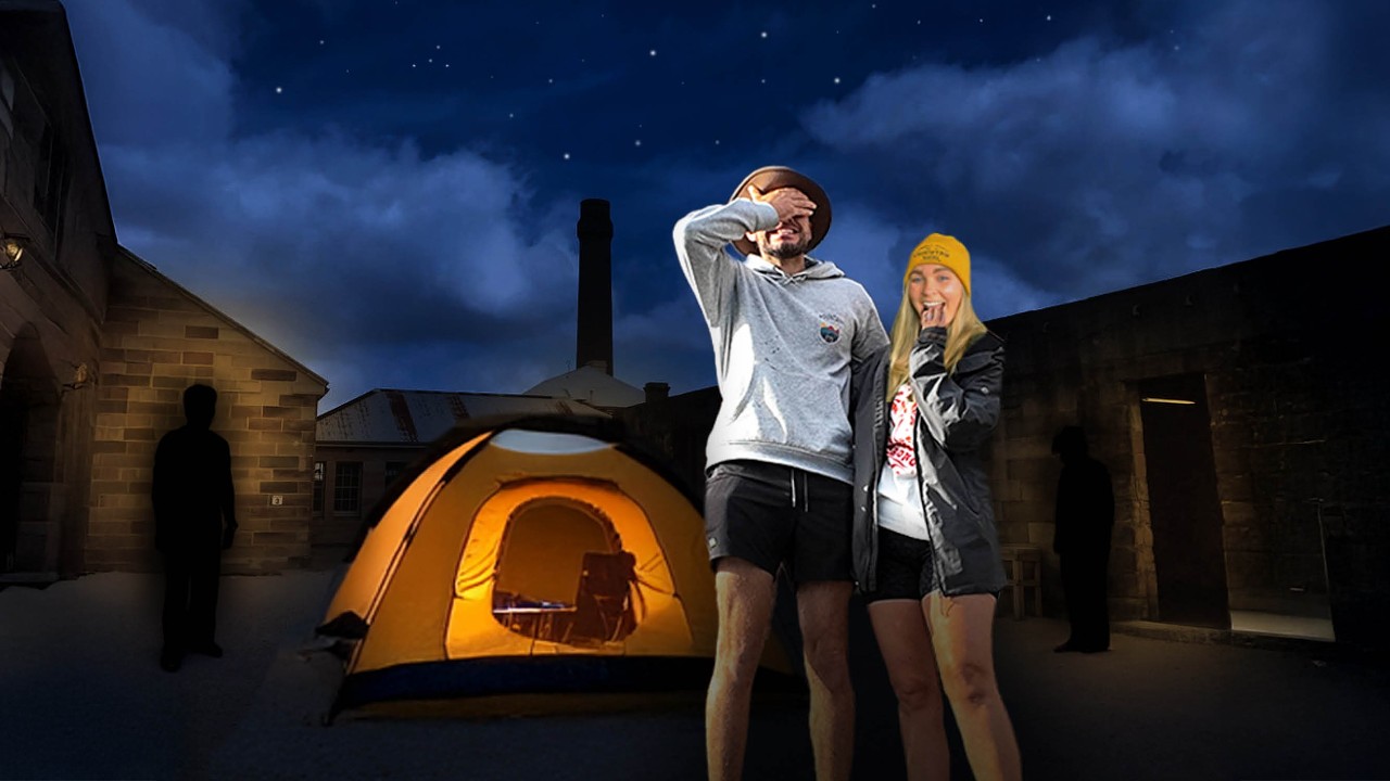 Camping Overnight on Australia's MOST HAUNTED Island