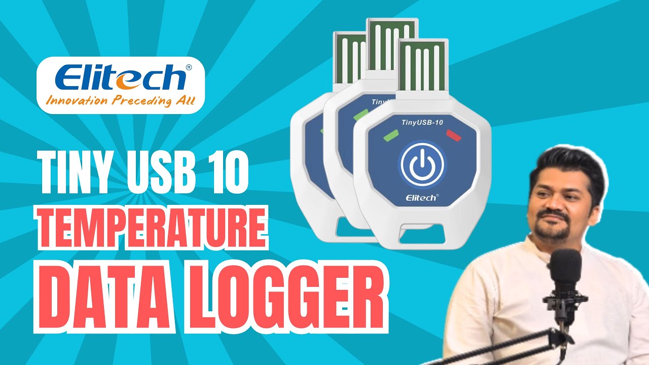 Tiny USB 10 Elitech Temperature Data Logger Ft. Raj Kanabar Radical TechArt l Radical TechMart