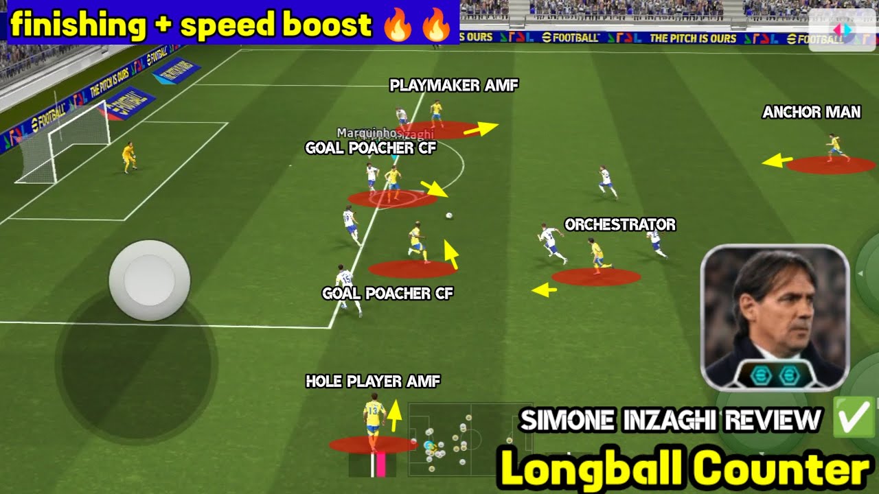 Inter Milan's Pack double booster manager Simone Inzaghi review• Best Long ball Counter Manager?