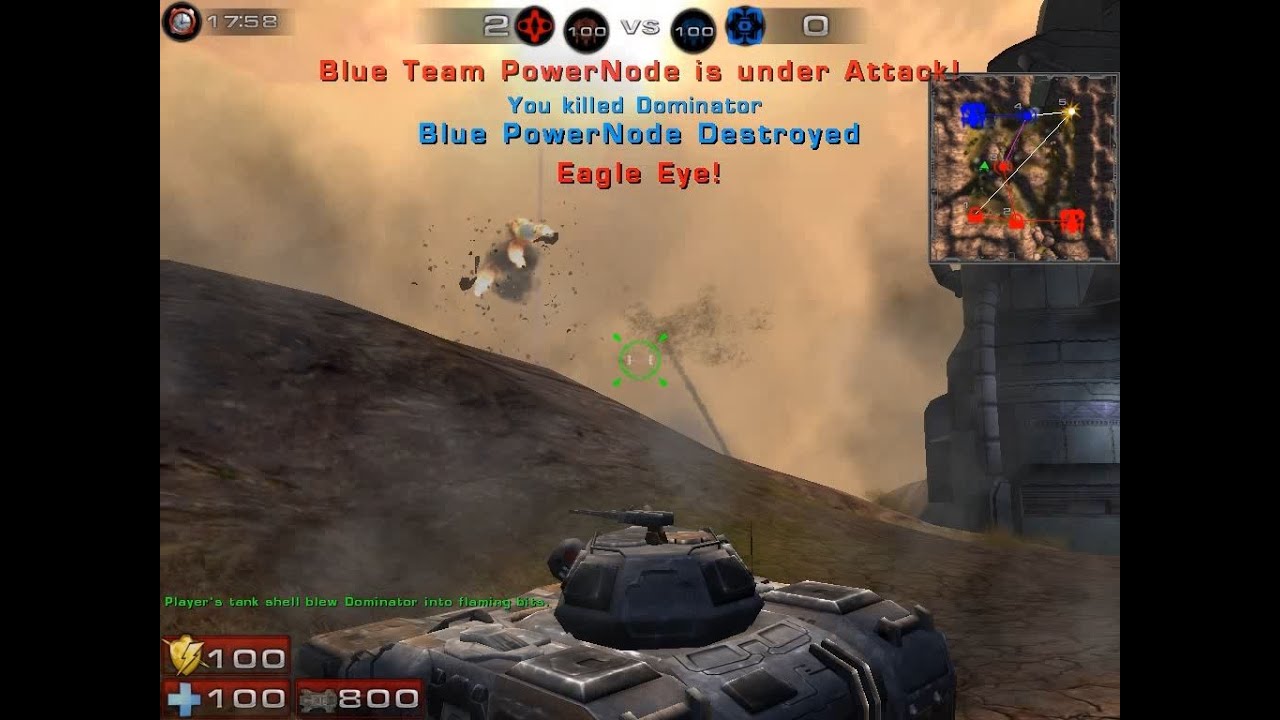 Unreal Tournament 2004| Onslaught - Torlan| Game Play - Aggressive Tank Attack