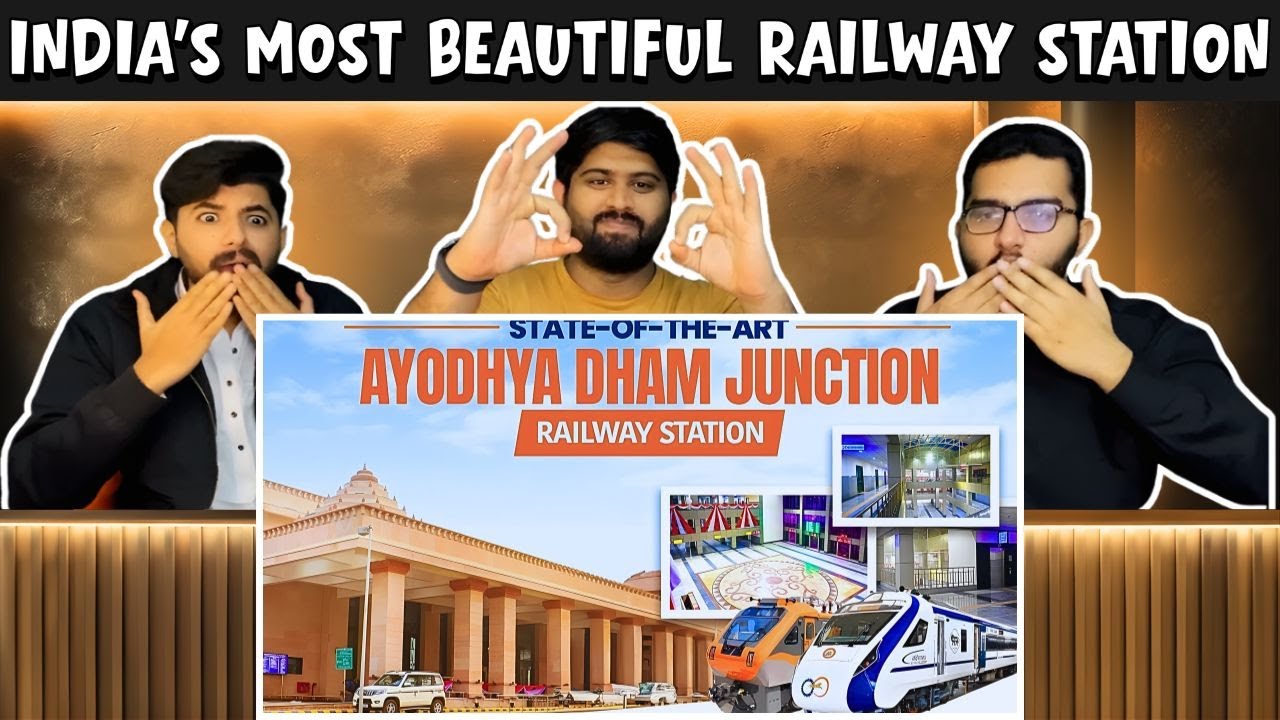 Pakistani Reaction to Ayodhya Dham Railway Station Redevelopment | खूबसूरत 🔥