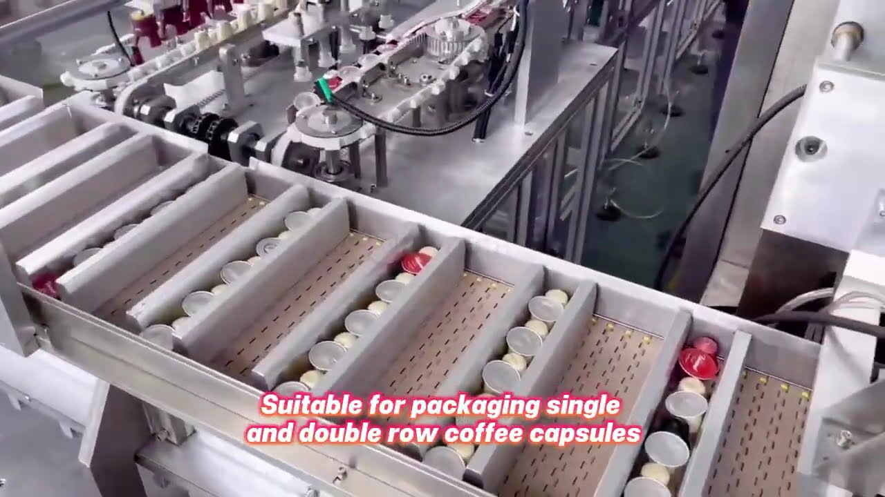 Automatic Nespresso Coffee Pods Cartoning Machine | K Cups Box Packing Machine