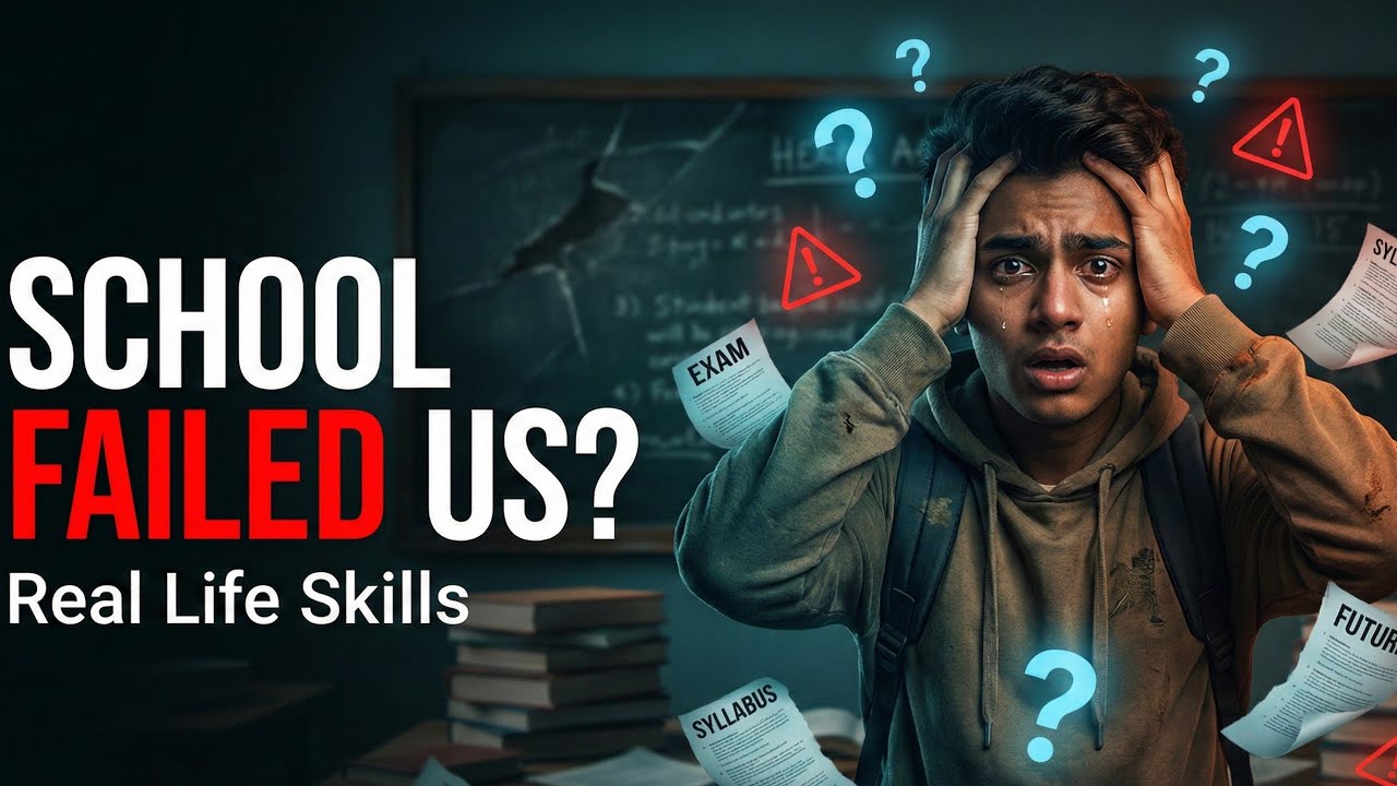 School Failed Us? Real Life Skills Jo Kabhi Nahi Sikhayi Gayi