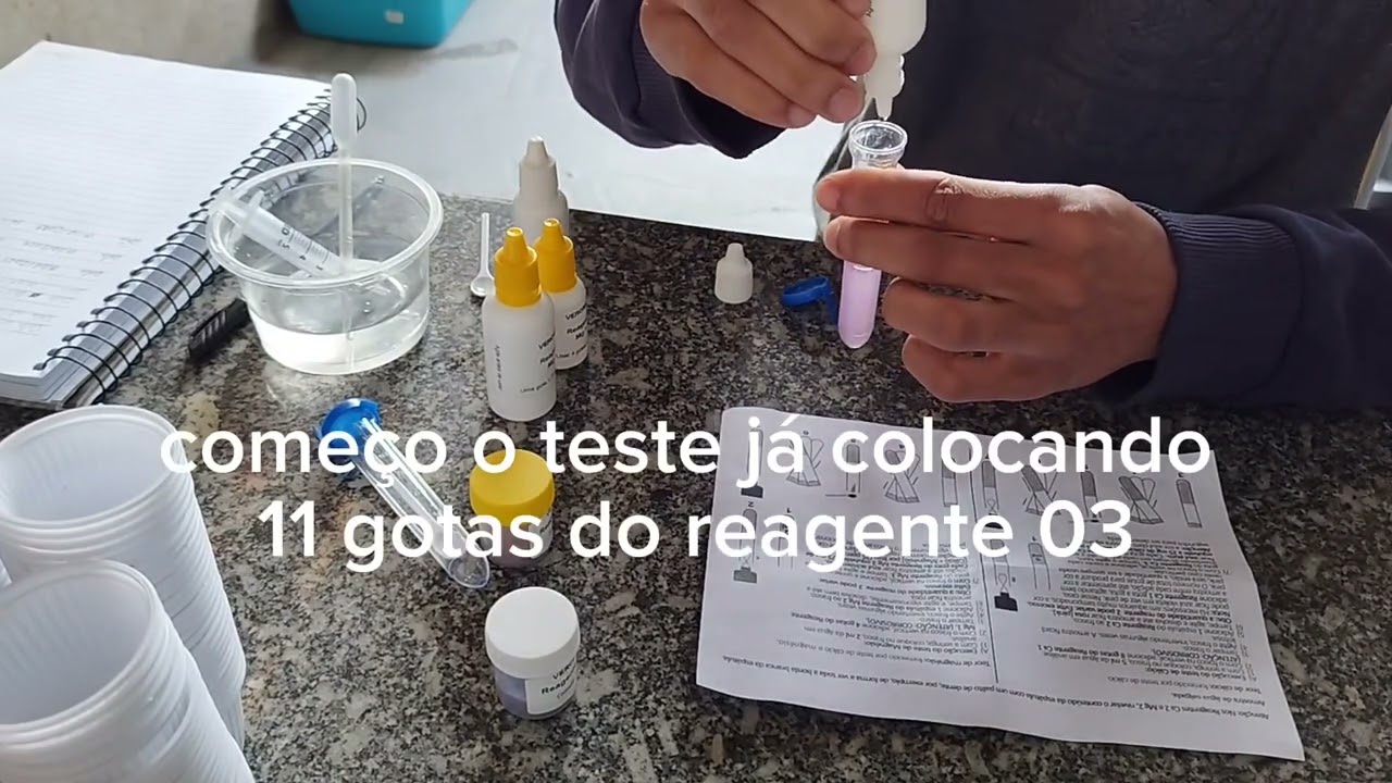 dia teste de c&aacute;lcio e magn&eacute;sio d veromar