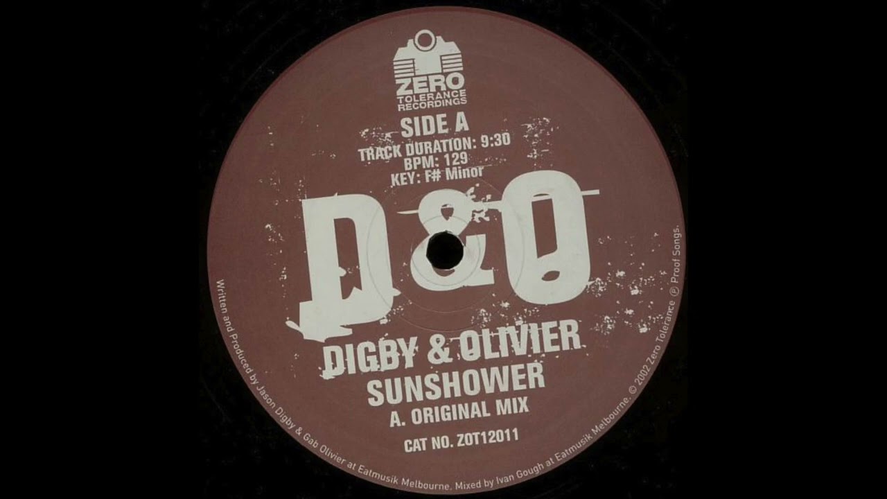 Sunshower - Digby & Olivier [ZOT12011]