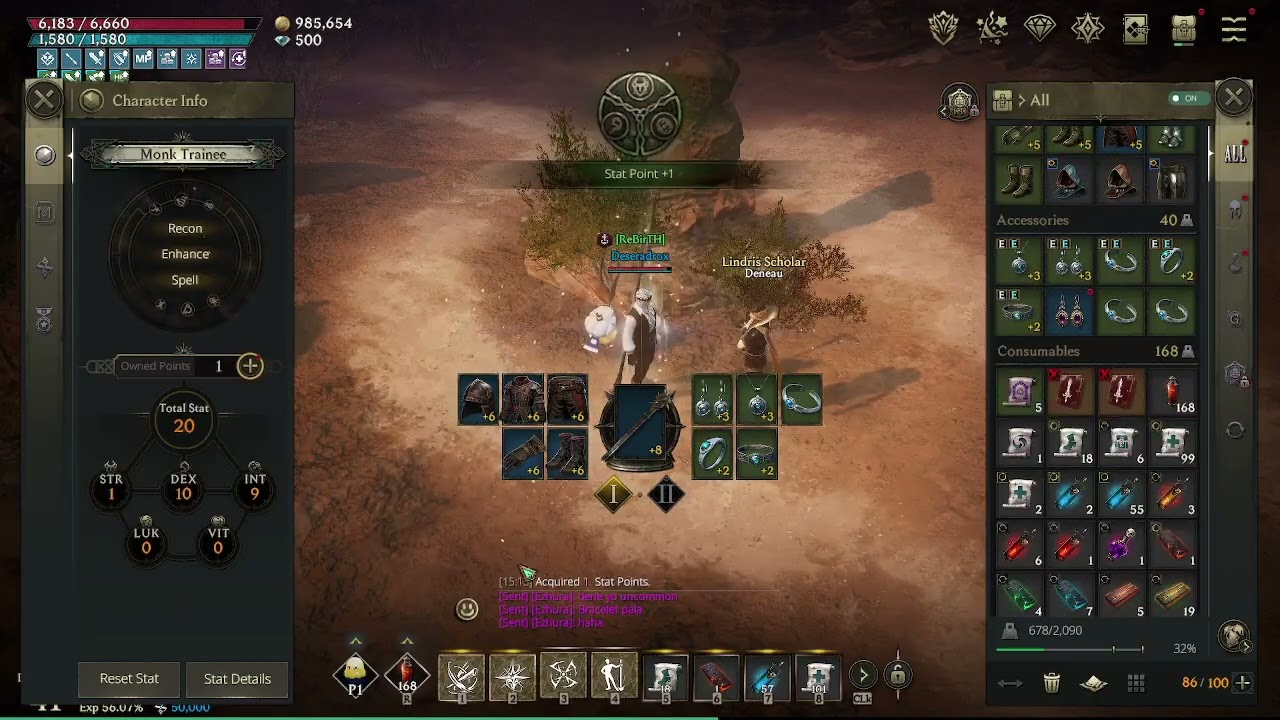 LORDNINE:HOW TO GET STATS!