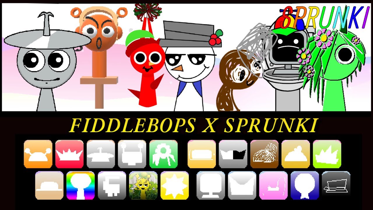 Incredibox - Fiddlebops x Sprunki (FIddlesprunkis) - Gameplay Showcase