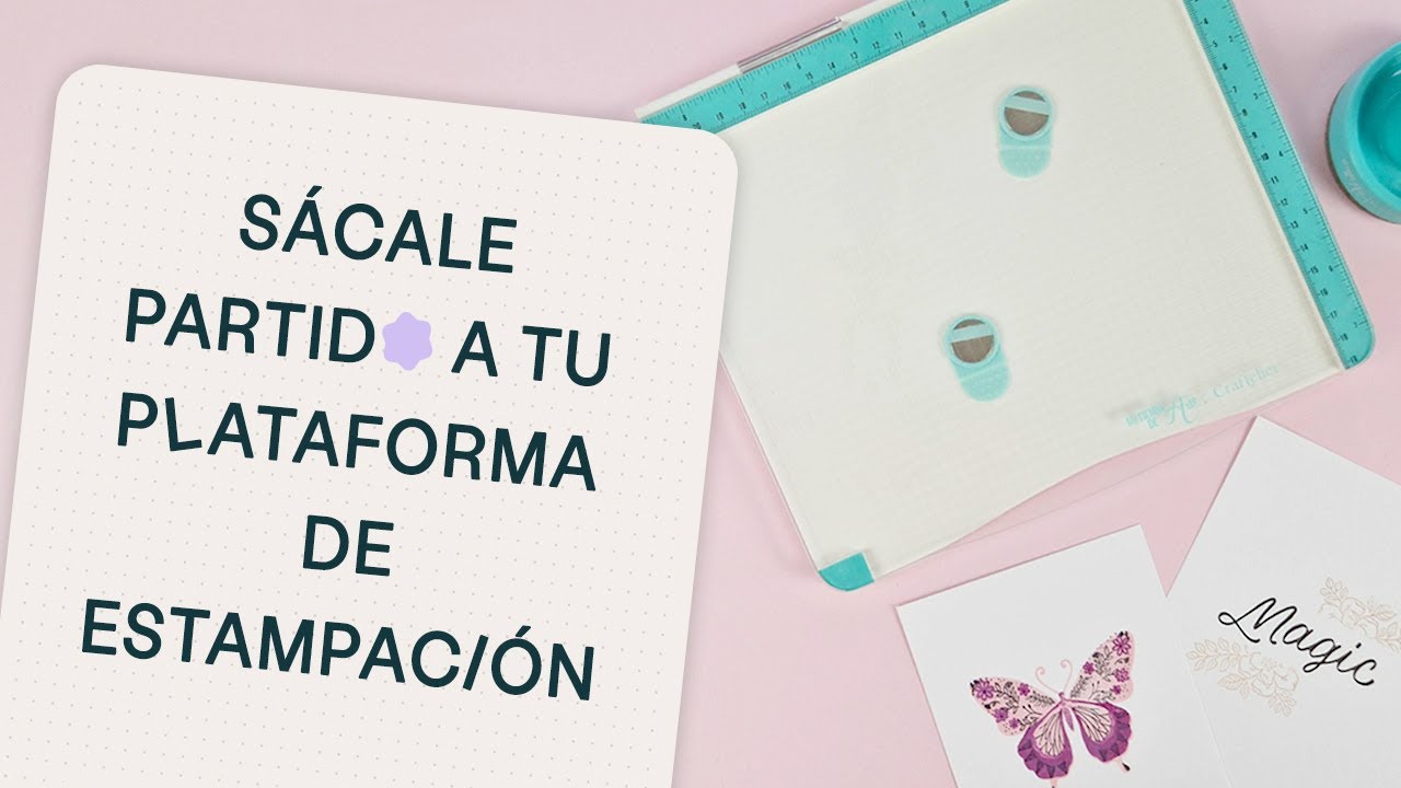 Técnicas para sellos con la Plataforma de Estampación - Mi Tienda de Arte
