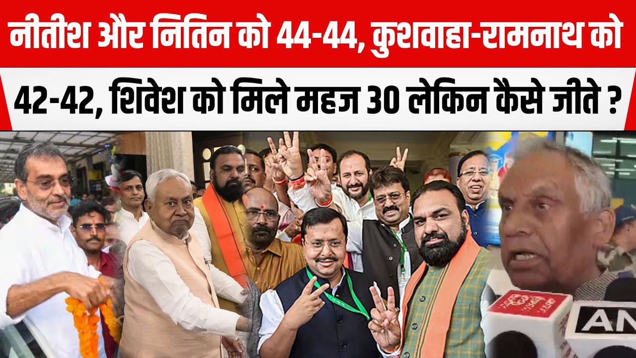 JDUराष्ट्रीय कार्यकारी अध्यक्ष Sanjay Jhaने बता दीNDAकी पूरी रणनीति,कैसे जीते राज्यसभा की पांचों सीट