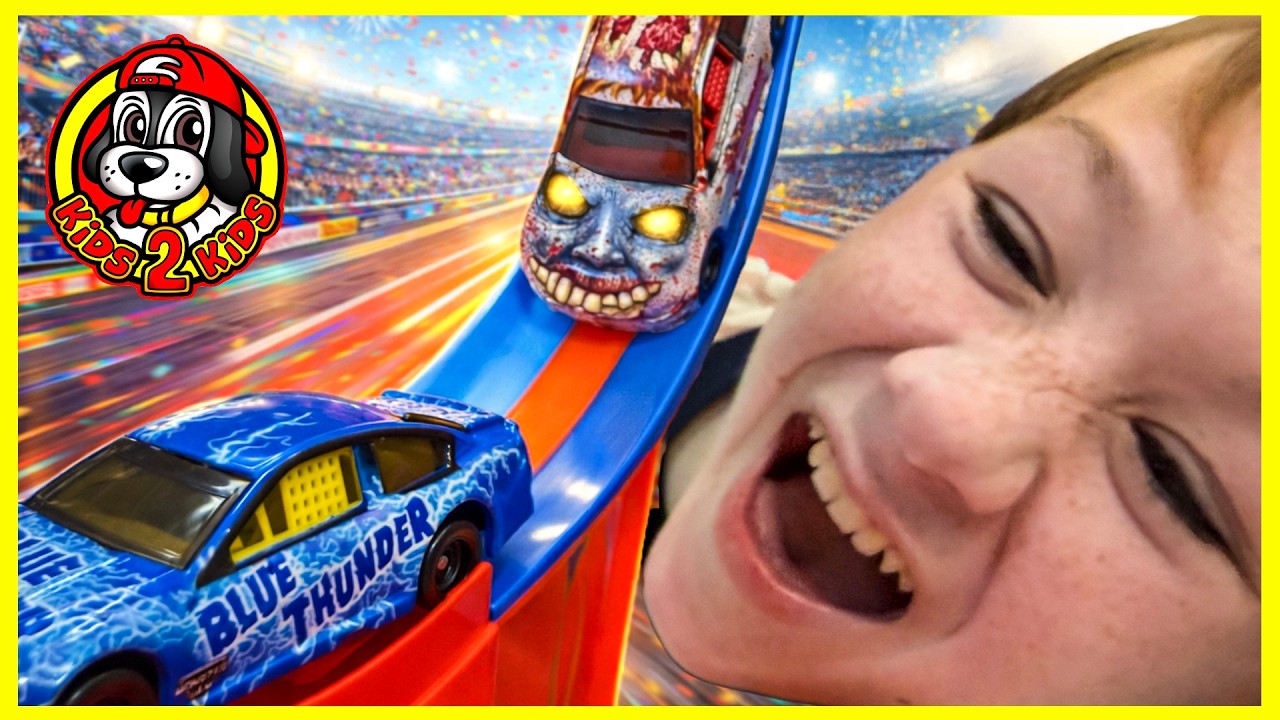 Monster Jam Race Cars 🏁 CRAZY CURVE RACES Compilation (Monster Trucks, Minecraft & More)