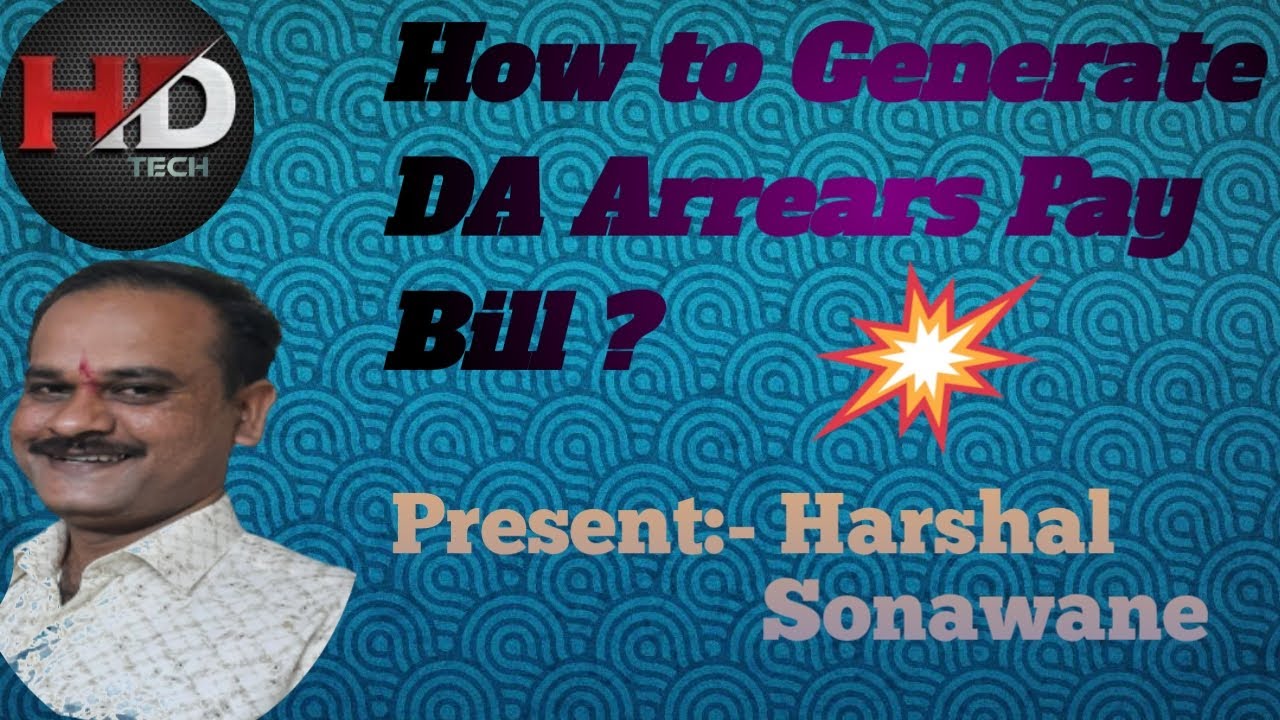 How to Generate October 2021 DCPS Pay bill With DA Arrears?