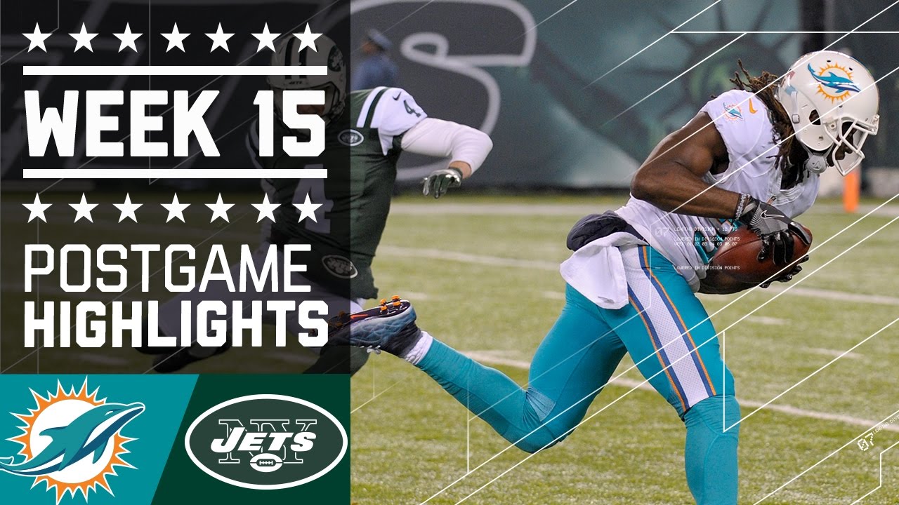 Dolphins vs. Jets | NFL Week 15 Game Highlights