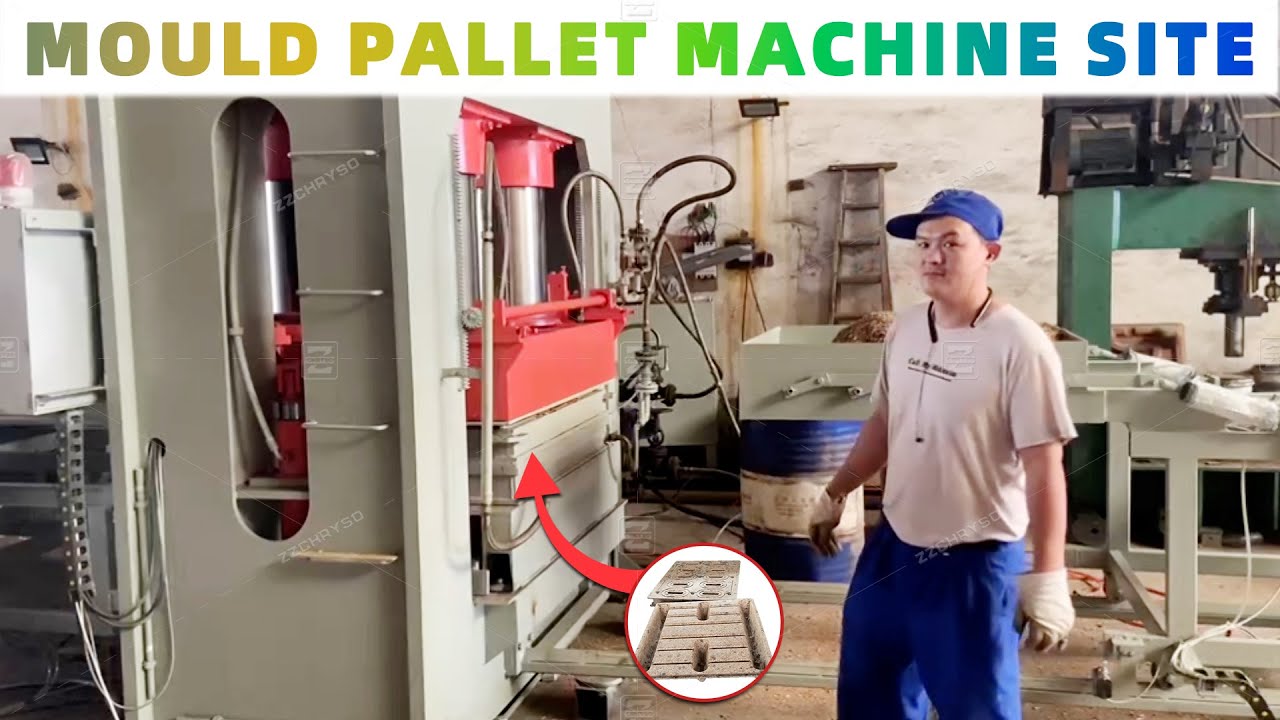 Complete Wood Mold Compressed Sawdust Press Machine With Loading Test Capacity Of 2.5 Ton Goods
