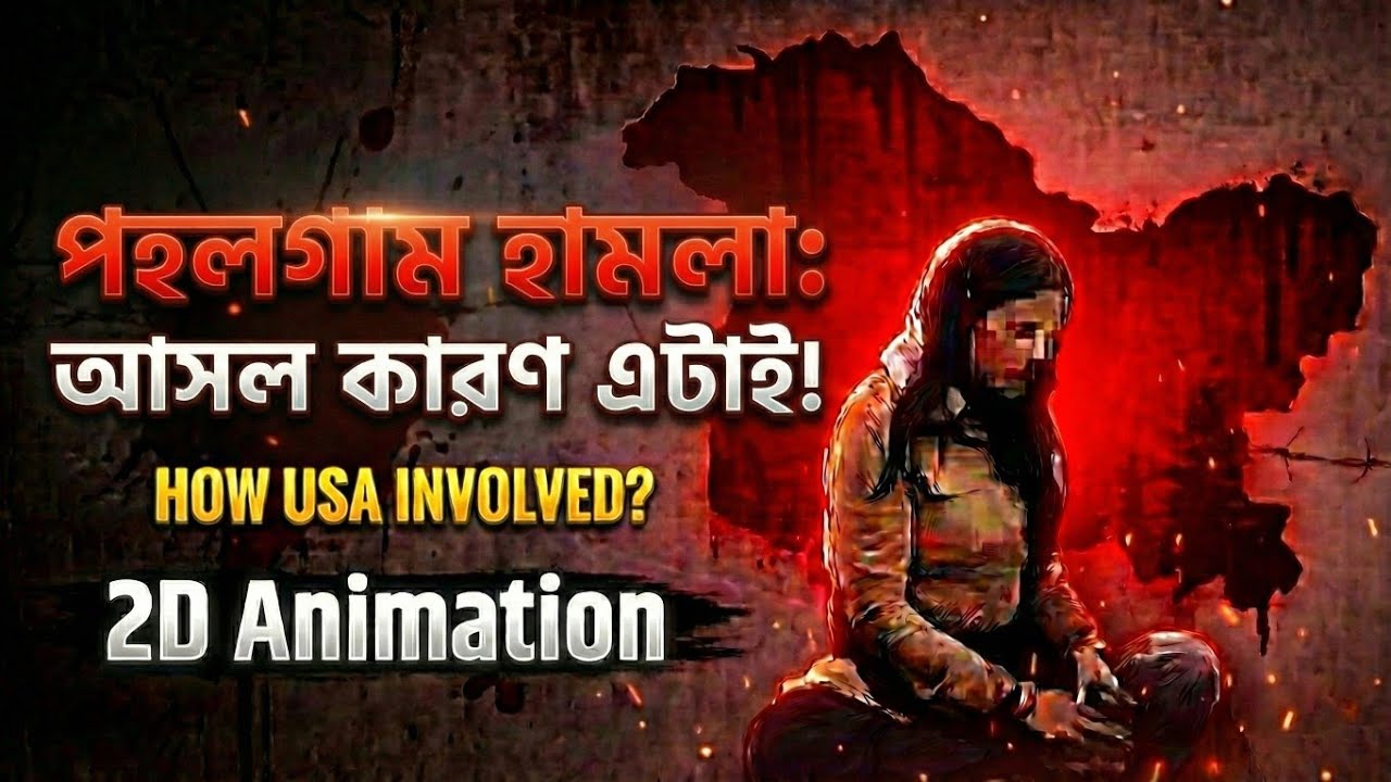How Pahalgam Attack was Planned by Pakistan? | 2D Animation | Bengali