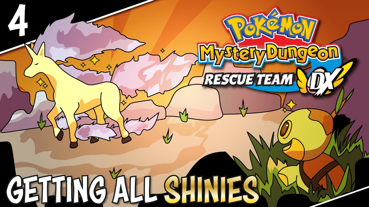(Part 4) All Shinies Speedrun - 33:40:12 (Pokemon Mystery Dungeon: Rescue Team DX)