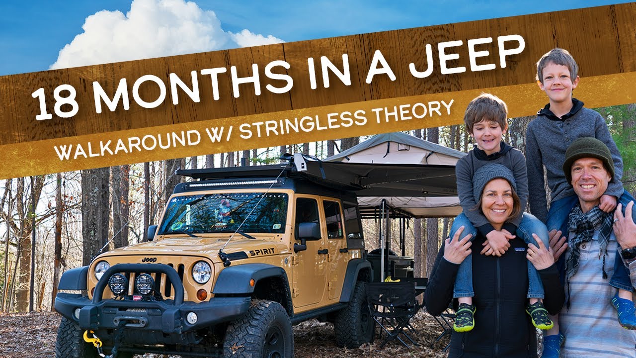 Family of Four, Two Years in a Jeep - Vehicle Tour