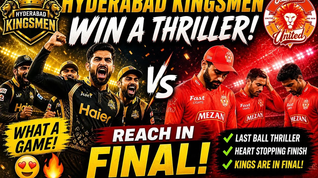 &ldquo;PSL Eliminator 2 Ka Final Result 😱 Hyderabad vs Islamabad Full Analysis&rdquo;