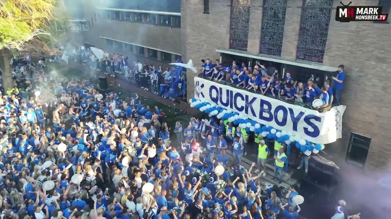 Langere versie van Huldiging Quick Boys 2025