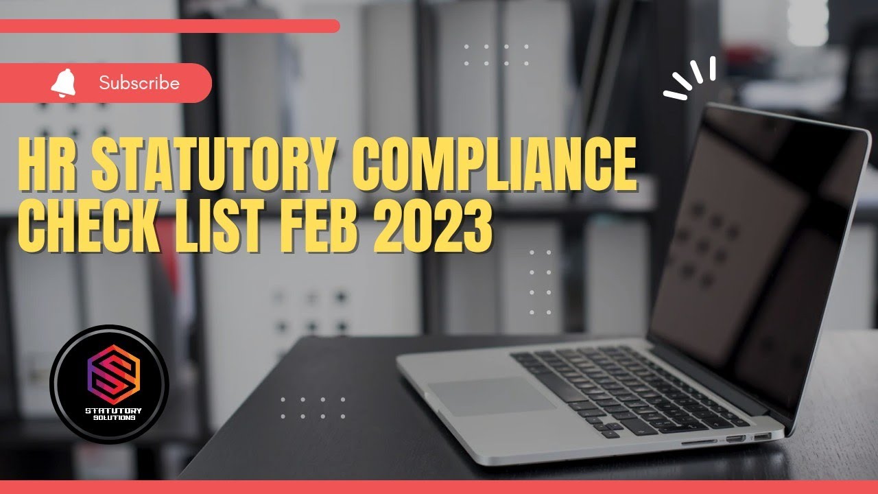 HR Monthly Statutory Compliance Check list Feb 2023 | @StatutorySolution