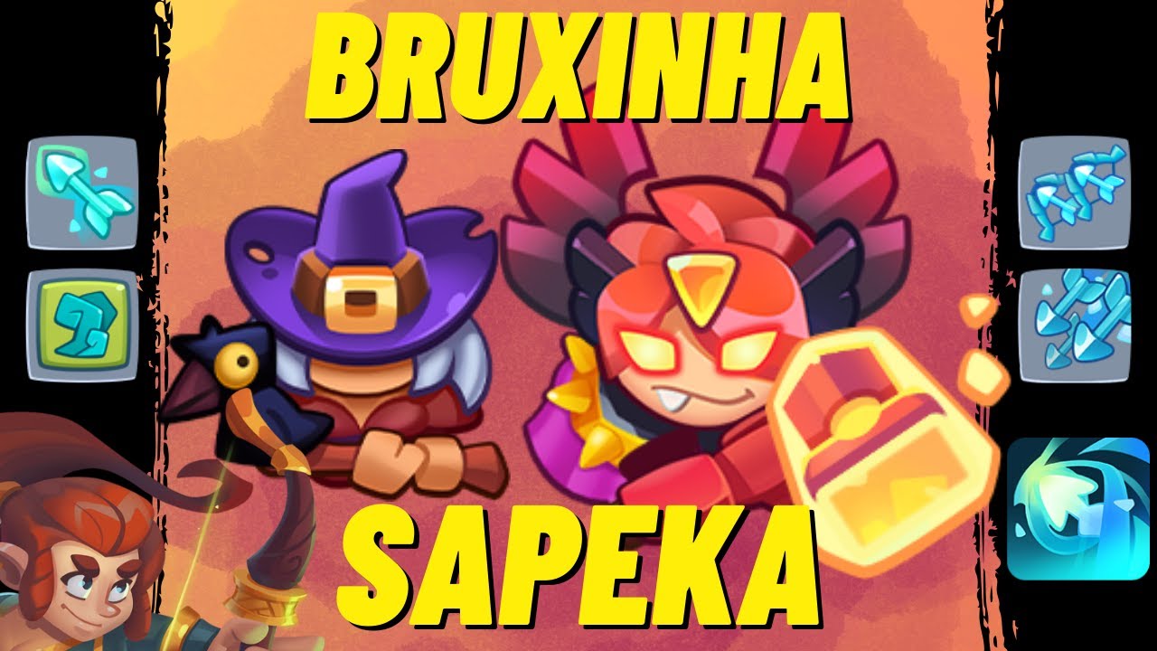Rush Royale - Inquisidora com Bruxinha é a boa? l Gameplay português PT-BR