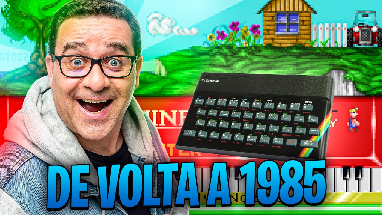 DE VOLTA A 1985 COM O MEU TIMEX 2048K
