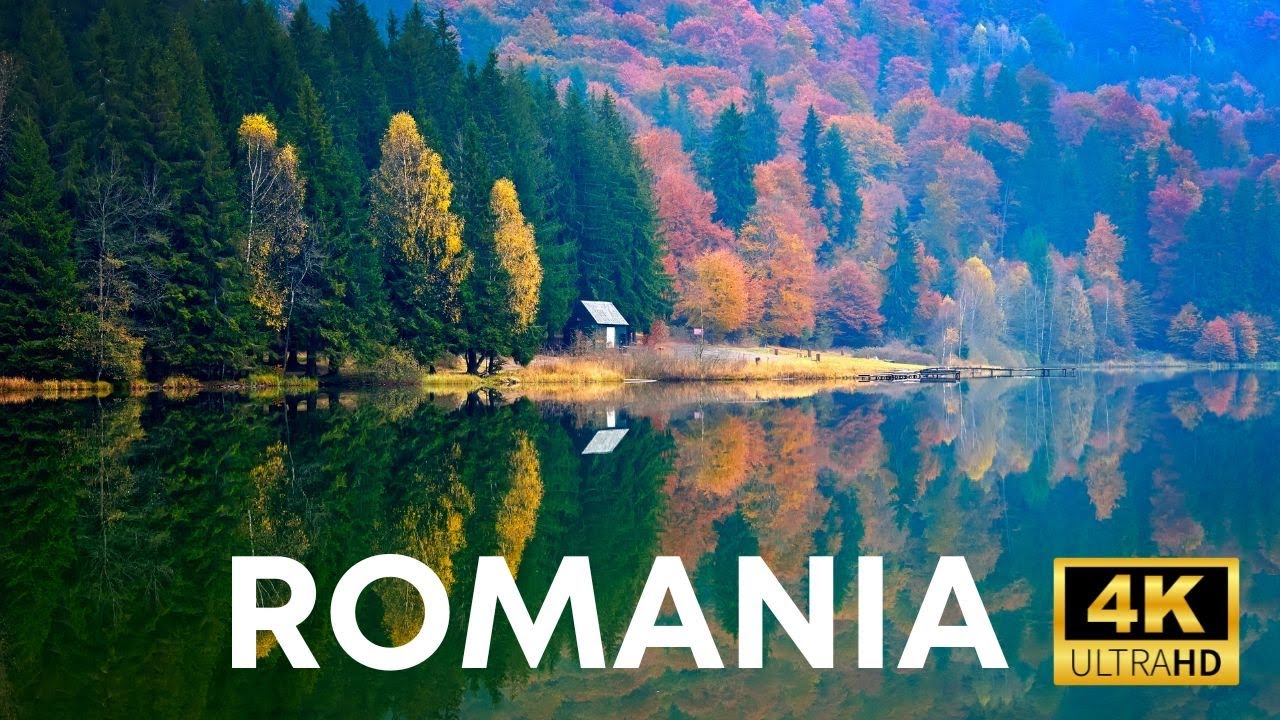 Romania 4k scenic relaxation with beautiful relaxing music