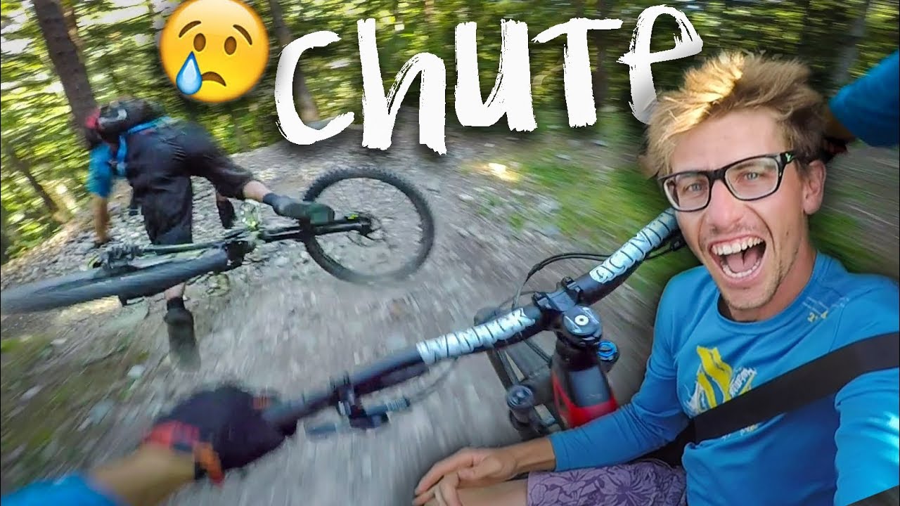 BRUTISODE #12 - CHUTE SPECTACULAIRE - VTT vélo enduro