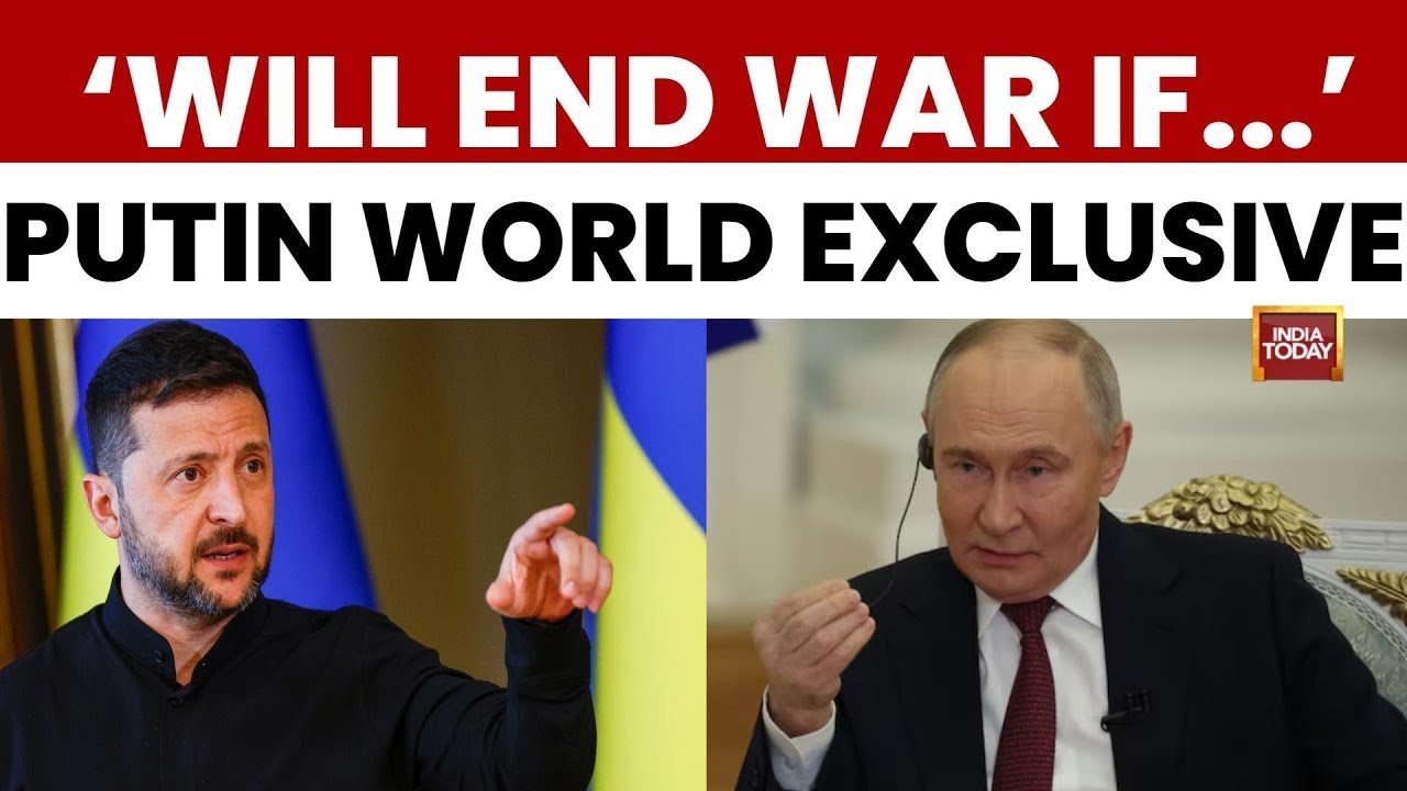LIVE | Vladimir Putin Exclusive: Russian President Explains What It Would Take To End Ukraine War