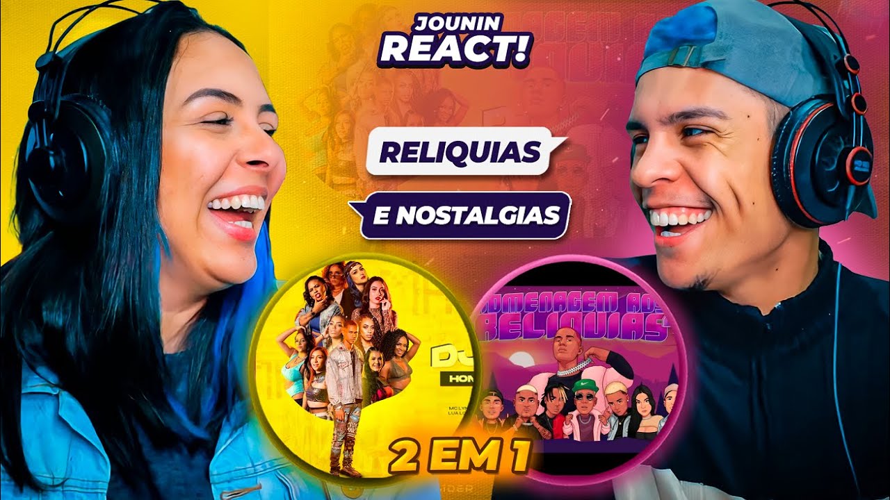 2 EM 1 | DJ Matt-D - Homenagem aos Relíquias 3.0  e 4.0 [ React em Casal ] 🔥