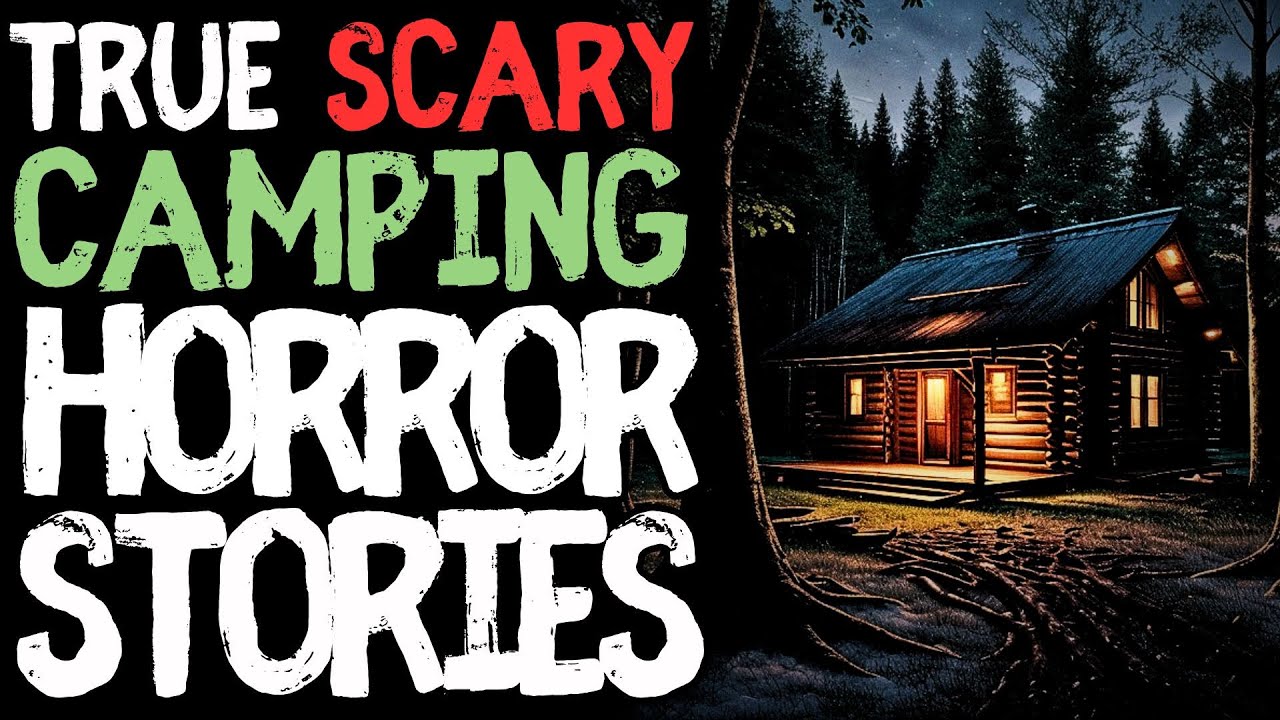 True Camping / Hiking / Deep Woods Scary Horror Stories for Sleep | Black Screen With Rain Sounds