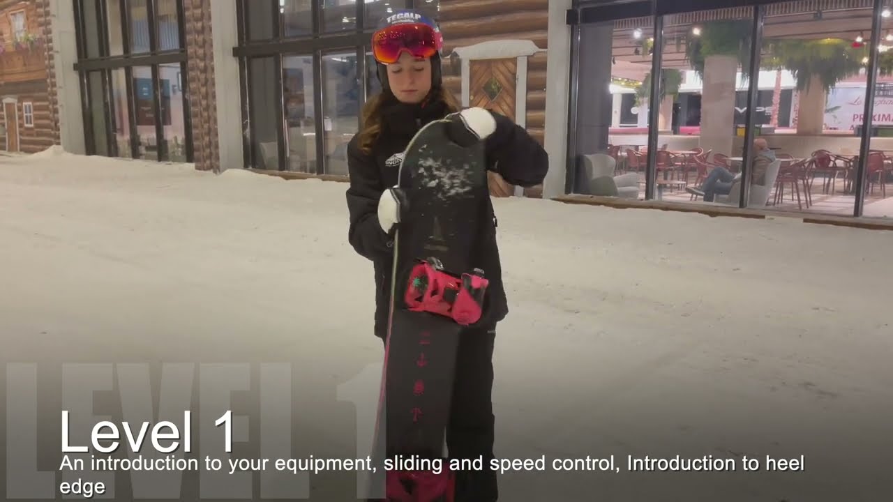 Snozone Snowboard Lesson Level 1