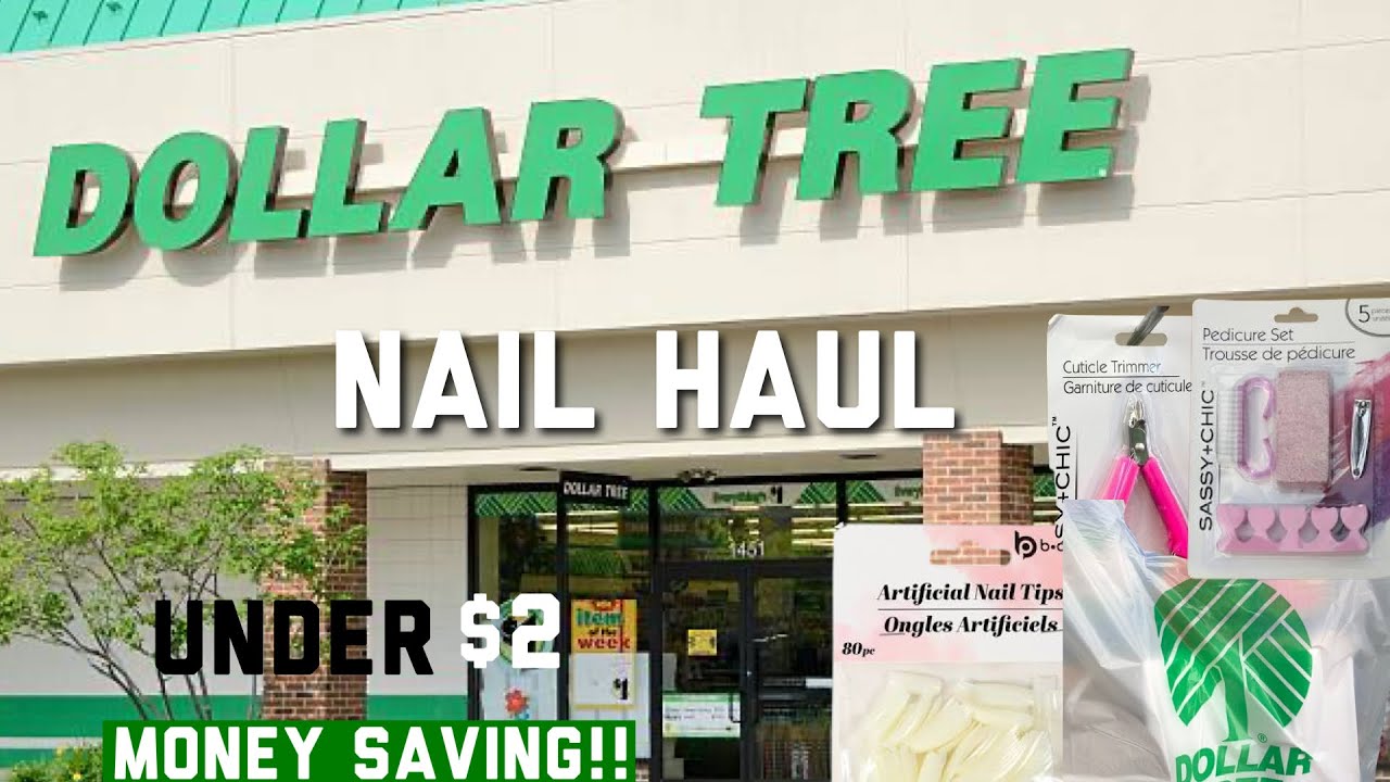 Dollar Tree Nail Haul (гвозди по $1)