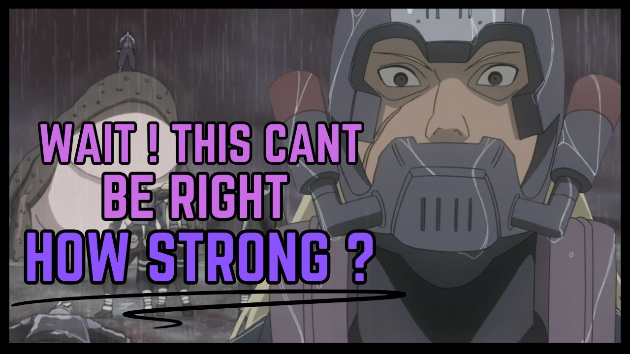 How Strong Is Hanzo Of The Salamander / Naruto