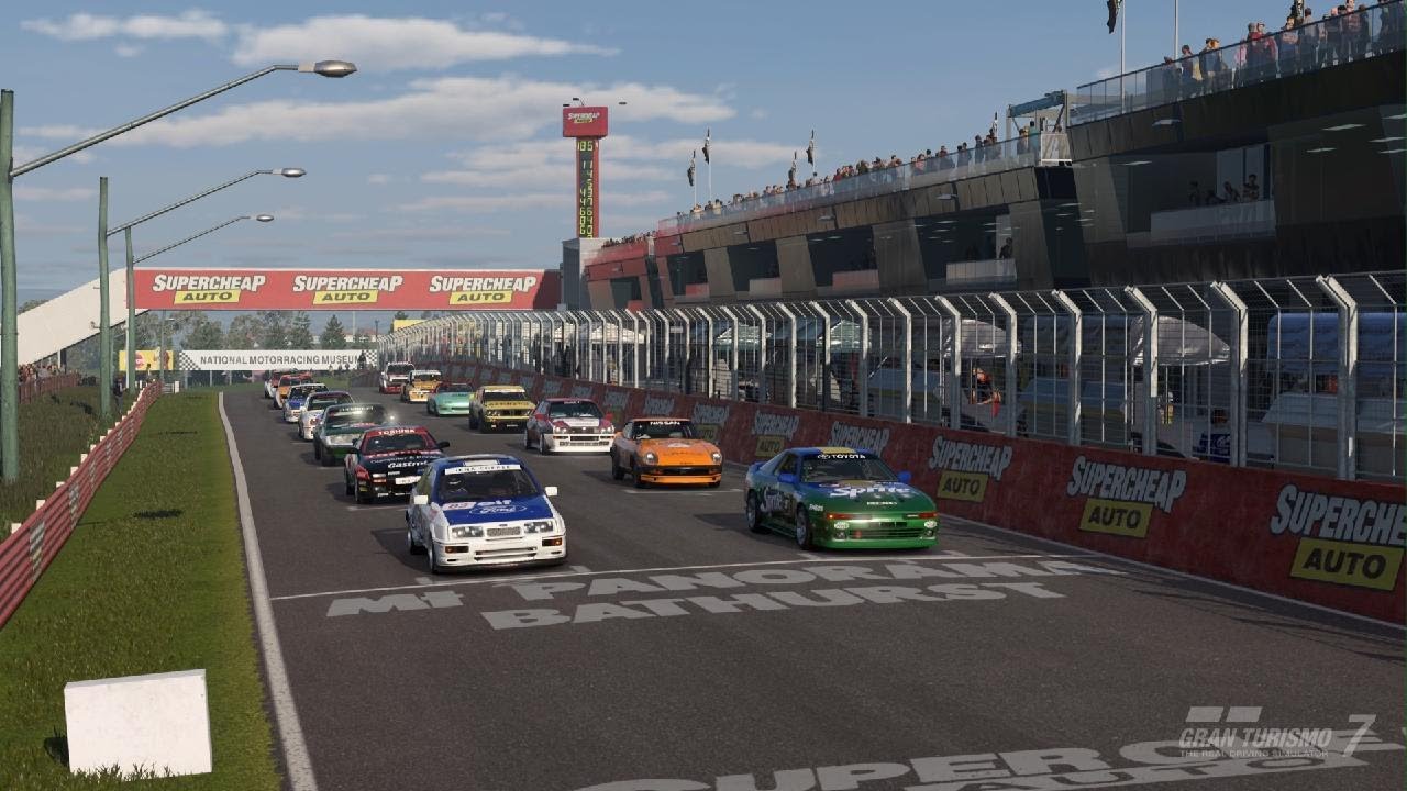 Gran Turismo 7 - Custom race replay - Vintage Race Cars @ Bathurst