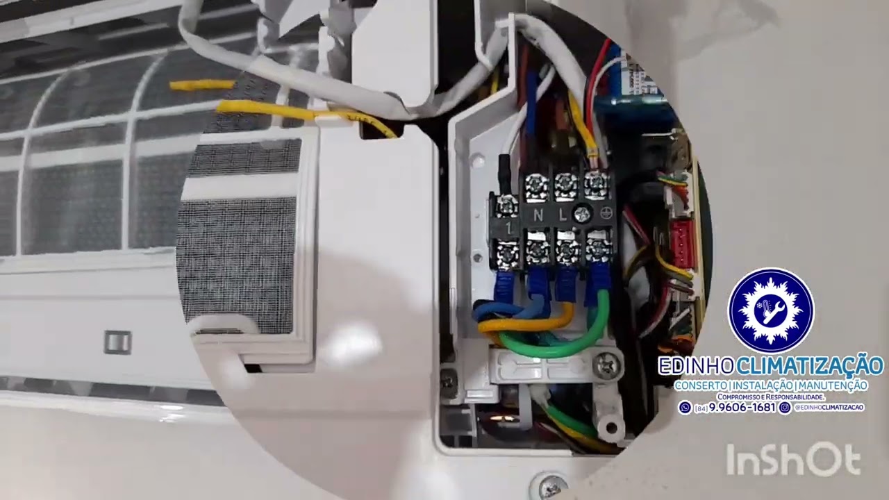 Como fazer a ligação elétrica do Ar condicionado Agratto.