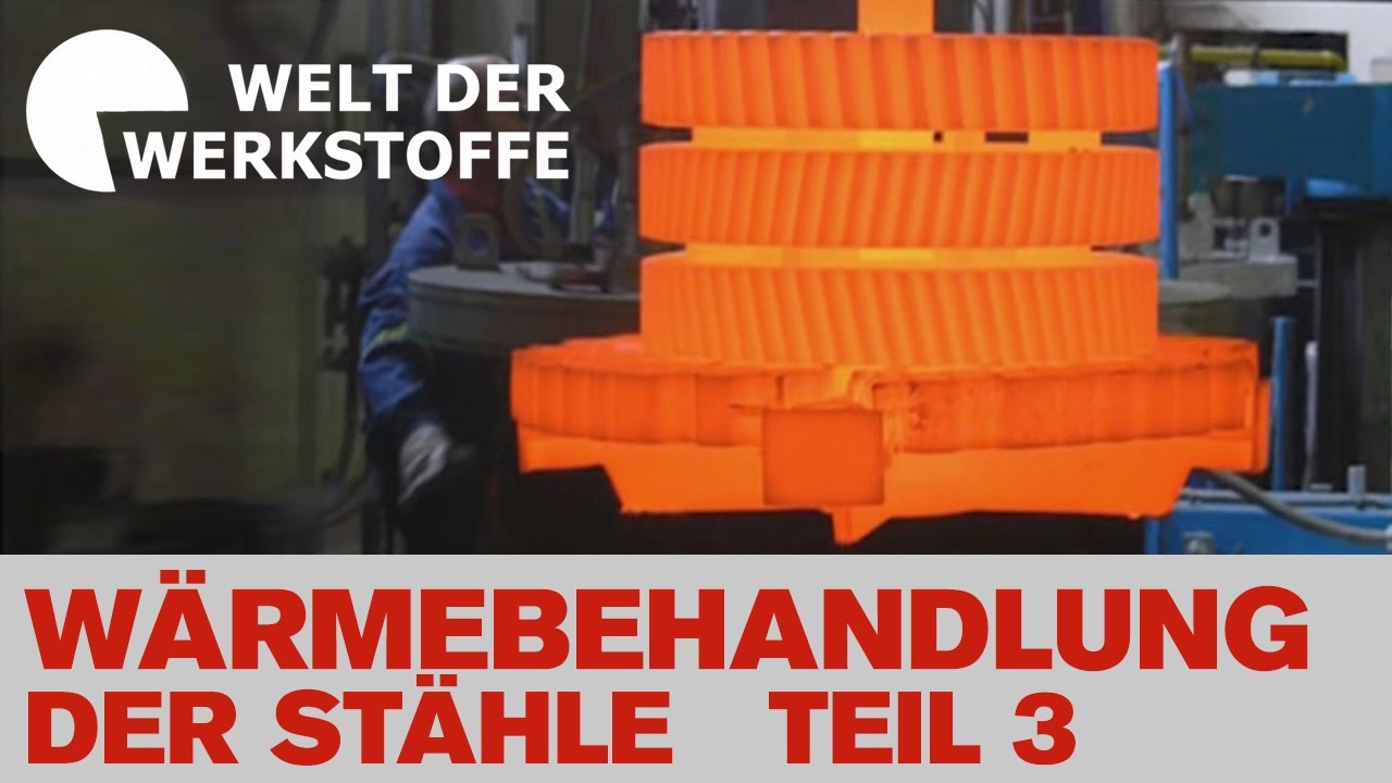 Die Welt der Werkstoffe, Wärmebehandlung der Stähle, Teil 3