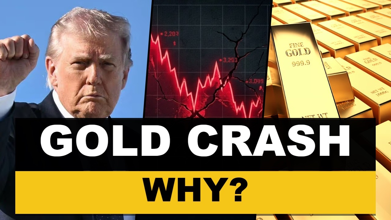 Why is Gold CRASHING Today? (During a War?)