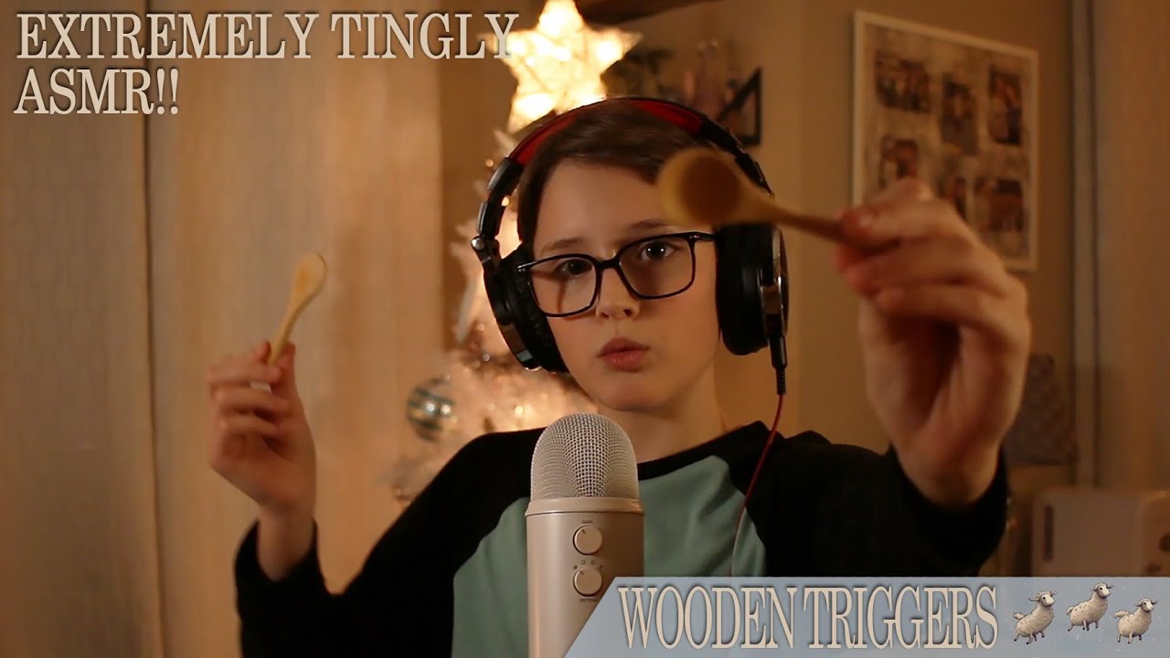 ASMR Wooden Triggers (EXTREMELY TINGLY)
