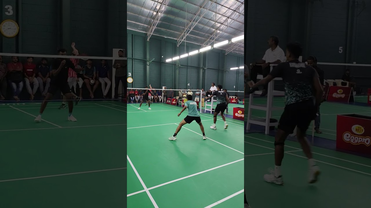 Smash Drop Repeat 🏸✨ || Power Smash || SKM Erode Open Badminton Tournament 2026