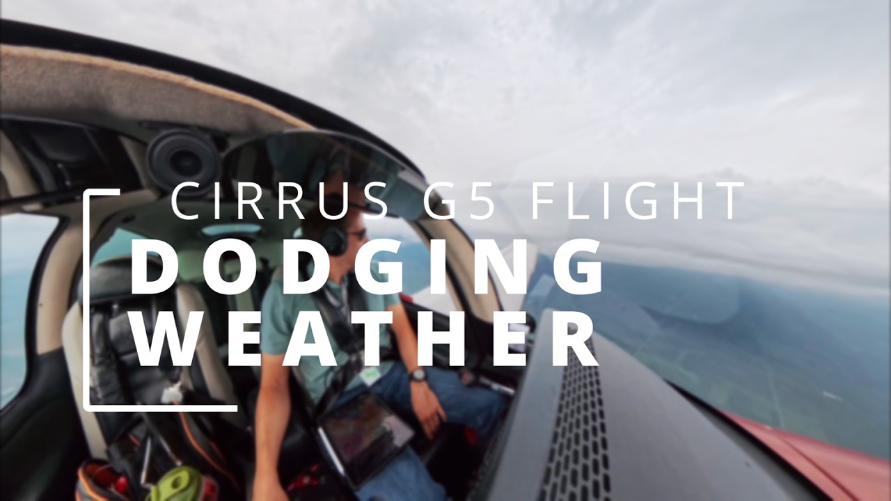 Cirrus flight Dodging Weather